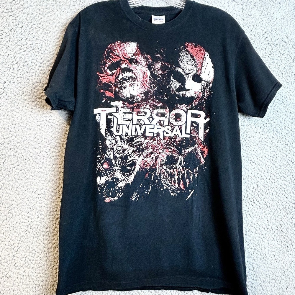 Terror Universal Make Them Bleed Promo T Shirt Size M Rare Nu Metal Double Sided